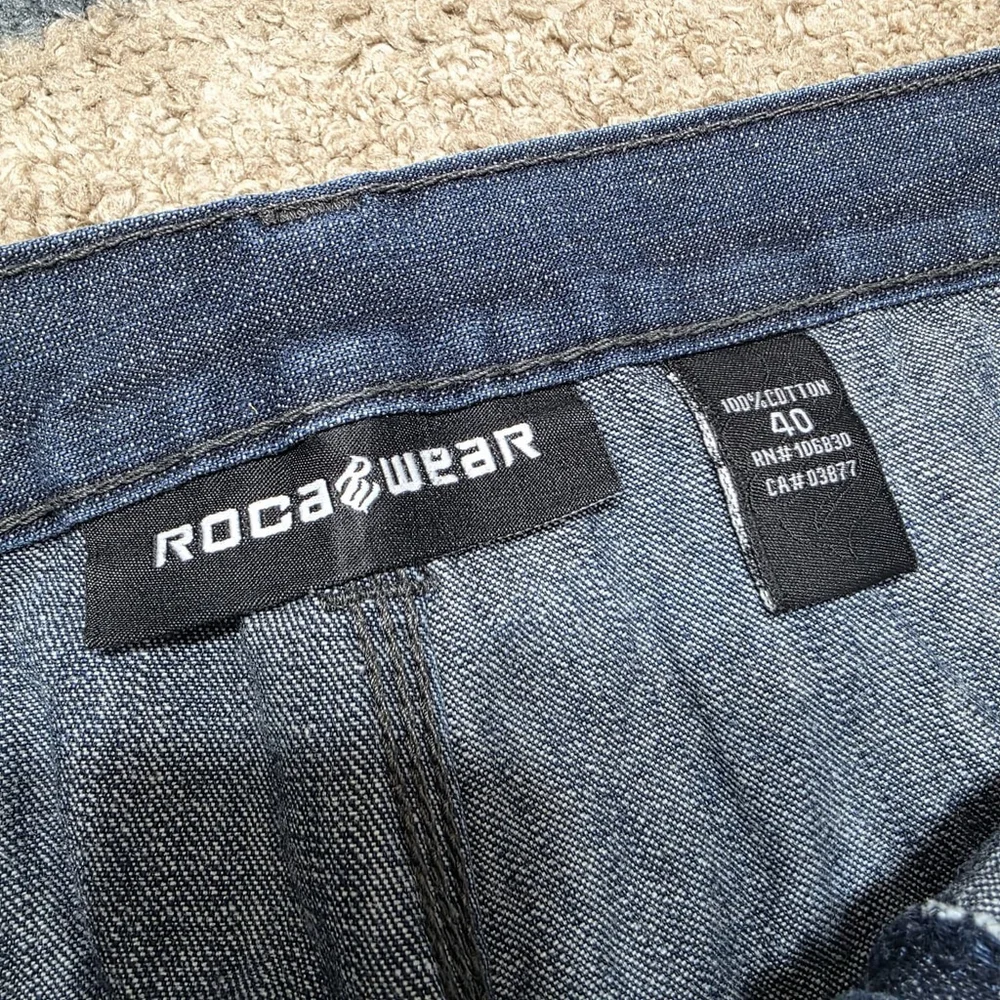 Rocawear Akademiks 101 Jeans 40 Blue Denim